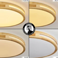 hofstein Plafonnier Tikkala LED Écru, 1 lumière