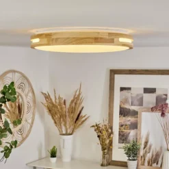 hofstein Plafonnier Tikkala LED Écru, 1 lumière