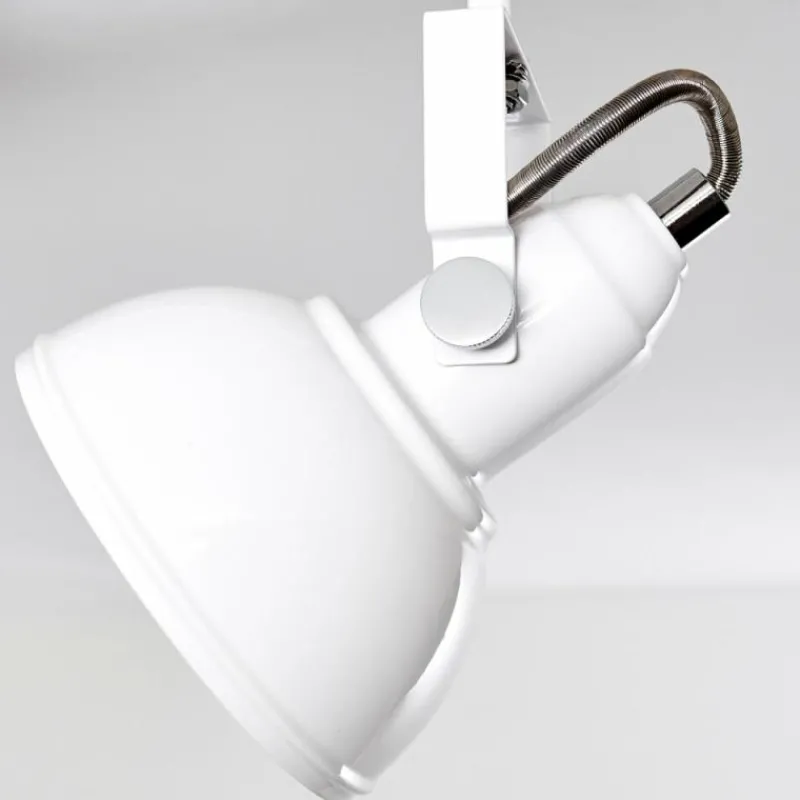 Lampes Industrielles-hofstein Plafonnier Tina Blanc, 2 lumières