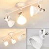 Lampes Industrielles-hofstein Plafonnier Tina Blanc, 3 lumières
