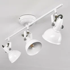Lampes Industrielles-hofstein Plafonnier Tina Blanc, 3 lumières