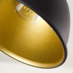 Lampes Dorées-hofstein Plafonnier Tina Bois clair, 4 lumières