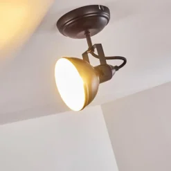 hofstein Plafonnier Tina Noir, 1 lumière