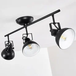 hofstein Plafonnier Tina Noir, 3 lumières* Spots Et Projecteurs