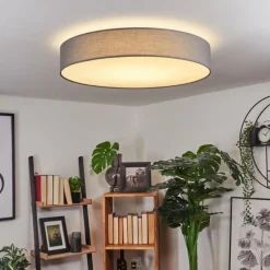 Lampes En Tissu-hofstein Plafonnier Tise LED Blanc, 1 lumière