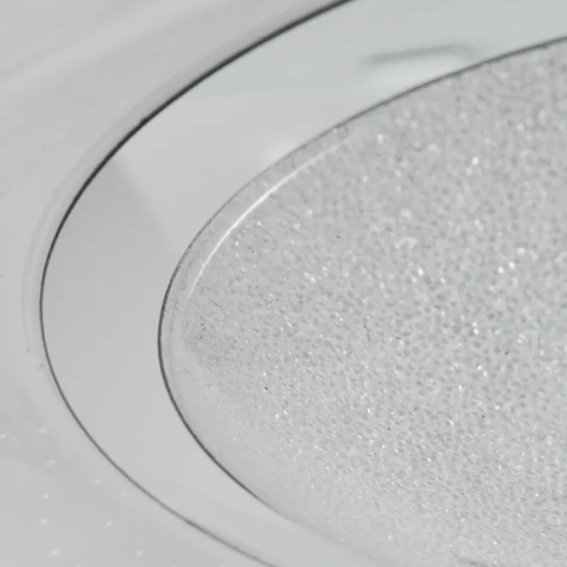 hofstein Plafonnier Tobosy LED Blanc, 1 lumière, Télécommandes