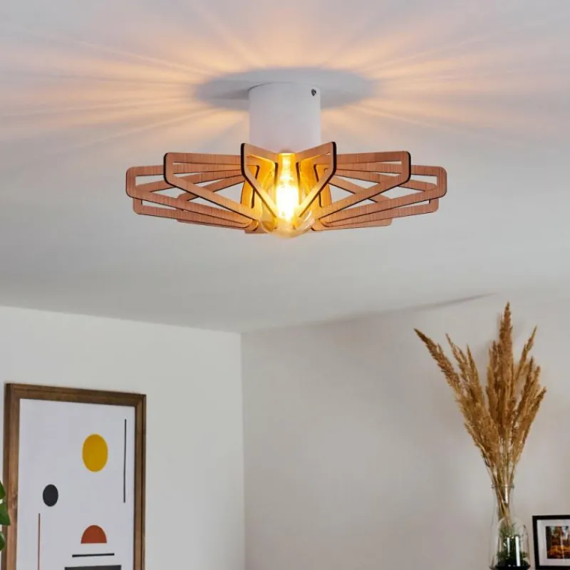 hofstein Plafonnier Togo Blanc, 1 lumière