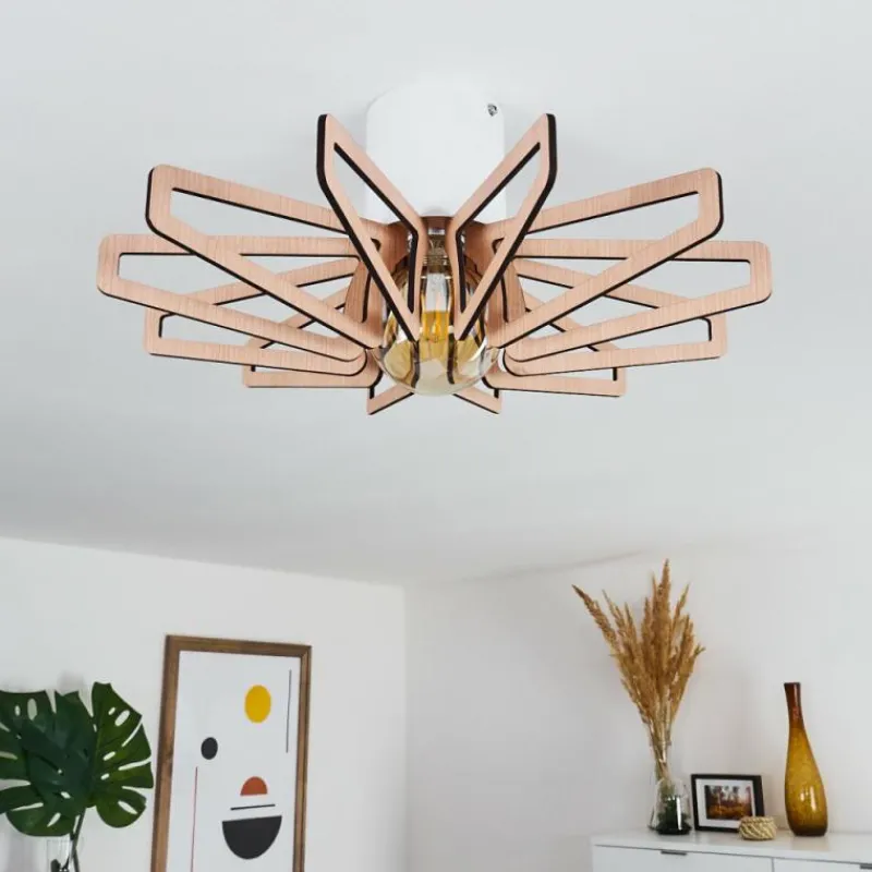 hofstein Plafonnier Togo Blanc, 1 lumière