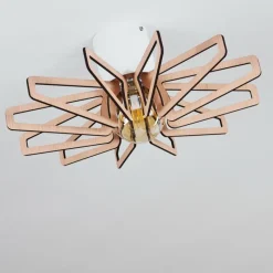 hofstein Plafonnier Togo Blanc, 1 lumière