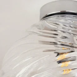 hofstein Plafonnier Tomboul Chrome, 1 lumière