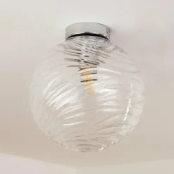 hofstein Plafonnier Tomboul Chrome, 1 lumière