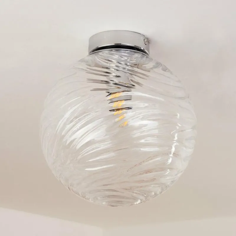 hofstein Plafonnier Tomboul Chrome, 1 lumière