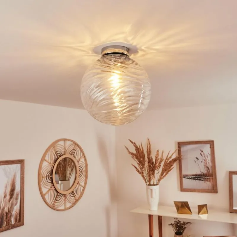 hofstein Plafonnier Tomboul Chrome, 1 lumière