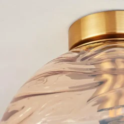 hofstein Plafonnier Tomboul Or, 1 lumière