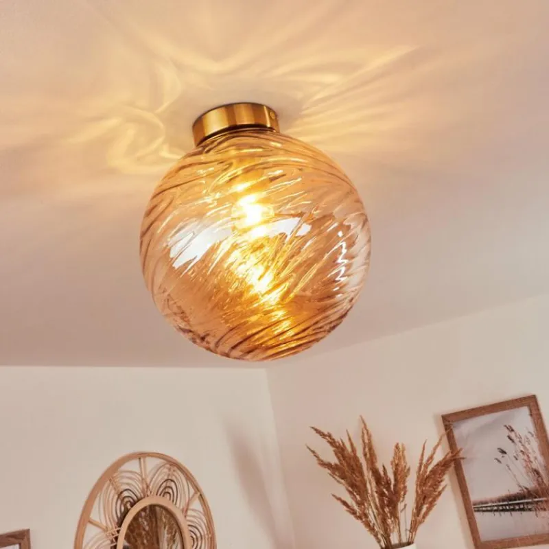 hofstein Plafonnier Tomboul Or, 1 lumière