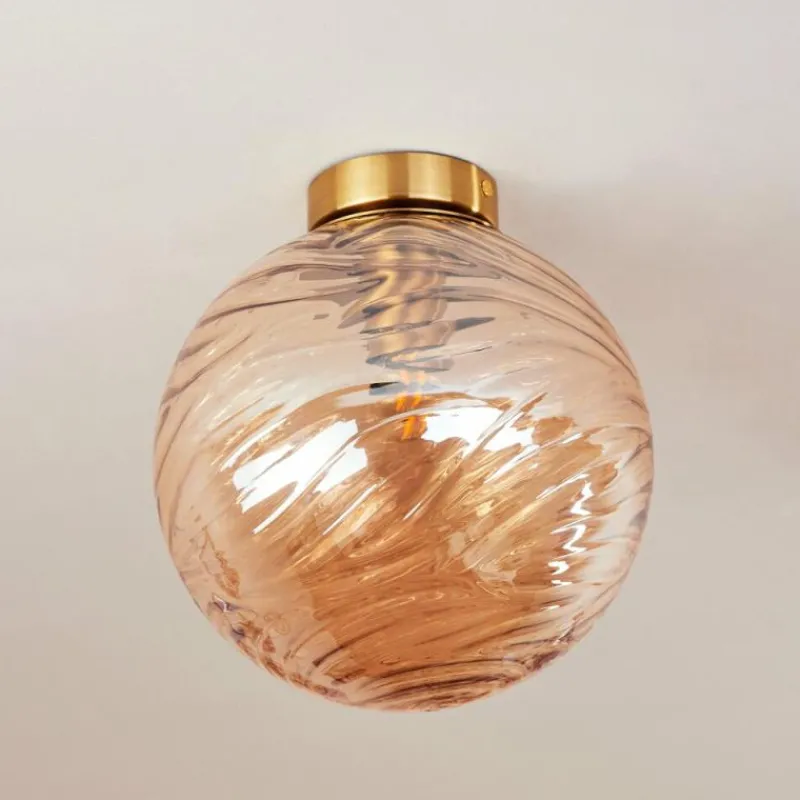 hofstein Plafonnier Tomboul Or, 1 lumière