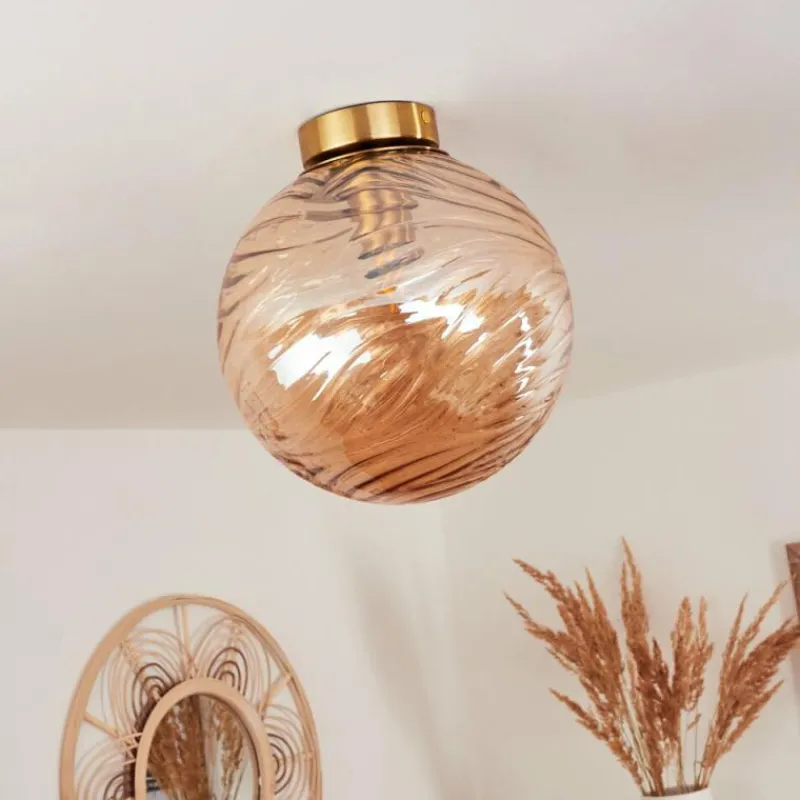 hofstein Plafonnier Tomboul Or, 1 lumière