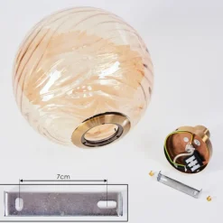 hofstein Plafonnier Tomboul Or, 1 lumière