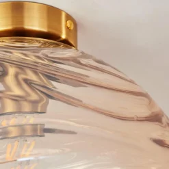 hofstein Plafonnier Tomboul Or, 1 lumière