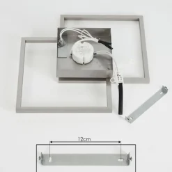 hofstein Plafonnier Torres LED Blanc, 2 lumières