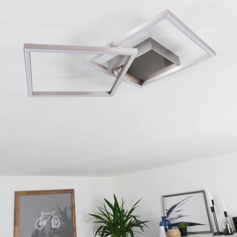 hofstein Plafonnier Torres LED Blanc, 2 lumières