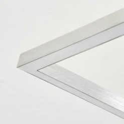 hofstein Plafonnier Torres LED Nickel mat, 2 lumières, Télécommandes