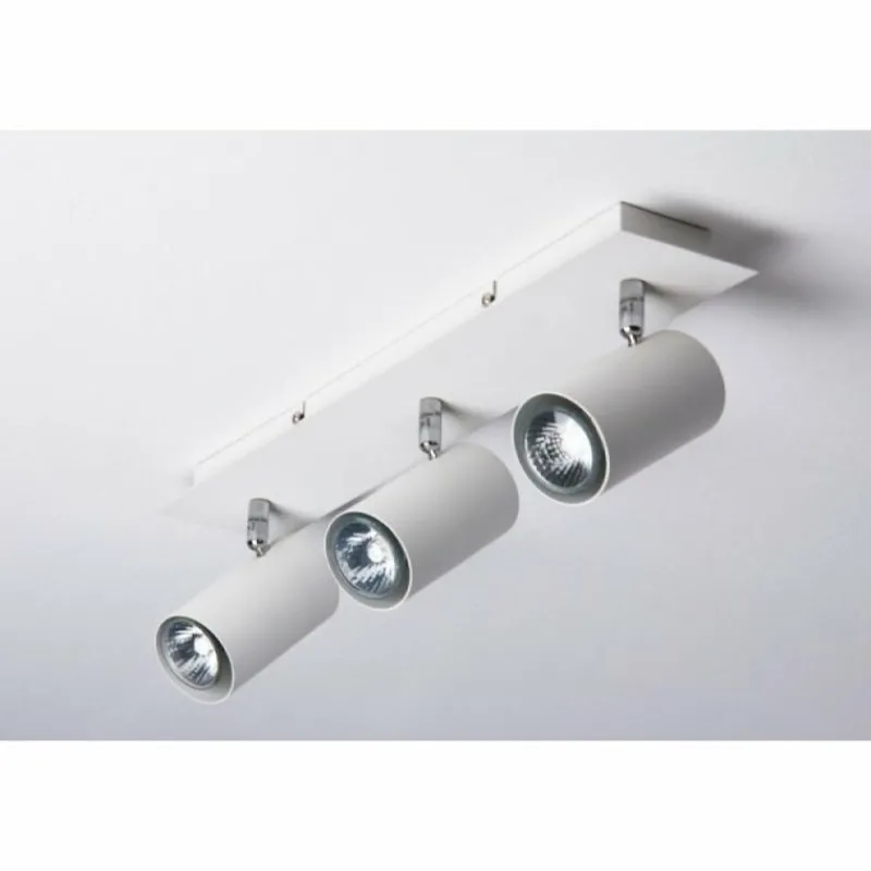 Luminaires Trio Plafonnier Trio 8024 Blanc, 3 lumières* Spots Et Projecteurs