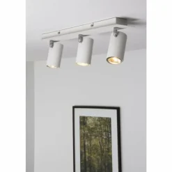 Luminaires Trio Plafonnier Trio 8024 Blanc, 3 lumières* Spots Et Projecteurs