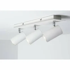 Luminaires Trio Plafonnier Trio 8024 Blanc, 3 lumières* Spots Et Projecteurs