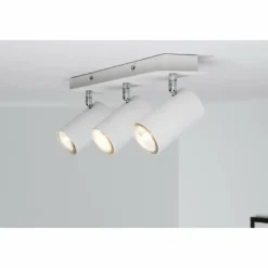 Luminaires Trio Plafonnier Trio 8024 Blanc, 3 lumières* Spots Et Projecteurs