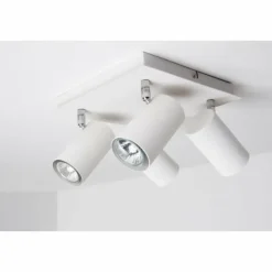Luminaires Trio Plafonnier Trio 8024 Blanc, 4 lumières* Spots Et Projecteurs