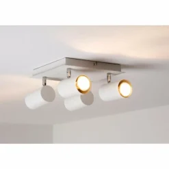 Luminaires Trio Plafonnier Trio 8024 Blanc, 4 lumières* Spots Et Projecteurs