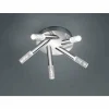 Luminaires Trio Plafonnier Trio 2824 LED Chrome, 5 lumières* Éclairage Led