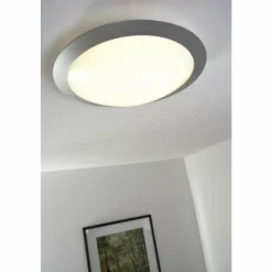 Luminaires Trio Plafonnier Trio 6265 LED Titane, Blanc, 1 lumière