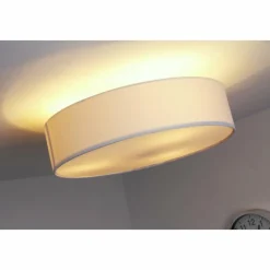 Lampes En Tissu-Luminaires Trio Plafonnier Trio 3033 Nickel mat, 3 lumières