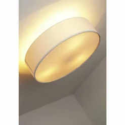 Lampes En Tissu-Luminaires Trio Plafonnier Trio 3033 Nickel mat, 3 lumières