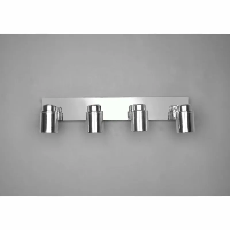 Luminaires Trio Plafonnier Trio Angelo Chrome, 4 lumières* Spots Et Projecteurs