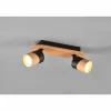 Lampes En Bois-Luminaires Trio Plafonnier Trio Aruni Écru, 2 lumières