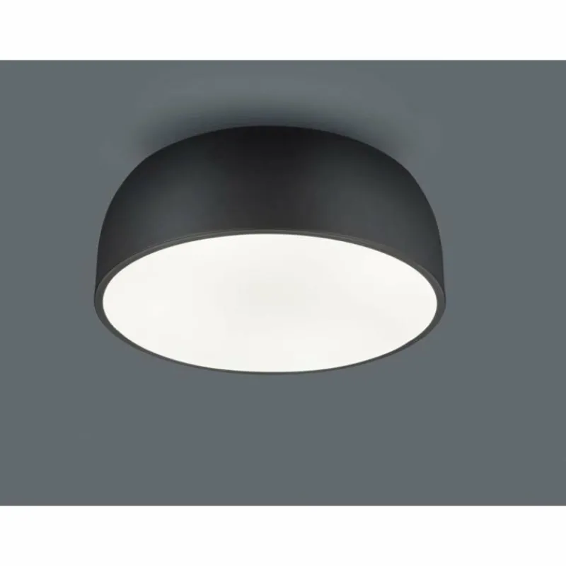 Luminaires Scandinaves-Luminaires Trio Plafonnier Trio BARON Noir, 4 lumières
