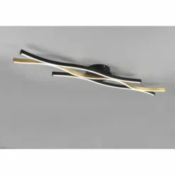 Luminaires Trio Plafonnier Trio Blaze LED Laiton, 1 lumière* Éclairage Led