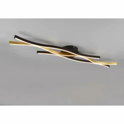 Luminaires Trio Plafonnier Trio Blaze LED Laiton, 1 lumière* Éclairage Led