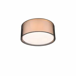 Lampes En Tissu-Luminaires Trio Plafonnier Trio Burton Noir, 3 lumières