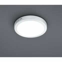 Luminaires Rustiques-Luminaires Trio Plafonnier Trio Cento LED Blanc, 1 lumière