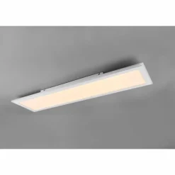 Luminaires Trio Plafonnier Trio Columbia LED Blanc, 1 lumière, Télécommandes, Changeur de couleurs* Éclairage Led