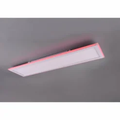 Luminaires Trio Plafonnier Trio Columbia LED Blanc, 1 lumière, Télécommandes, Changeur de couleurs* Éclairage Led