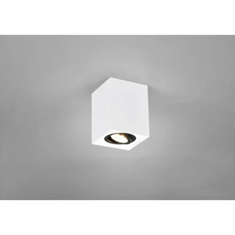 Luminaires Trio Plafonnier Trio Cookie Noir, Blanc, 1 lumière* Downlights