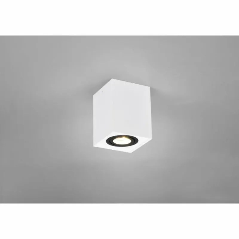Luminaires Trio Plafonnier Trio Cookie Noir, Blanc, 1 lumière* Downlights
