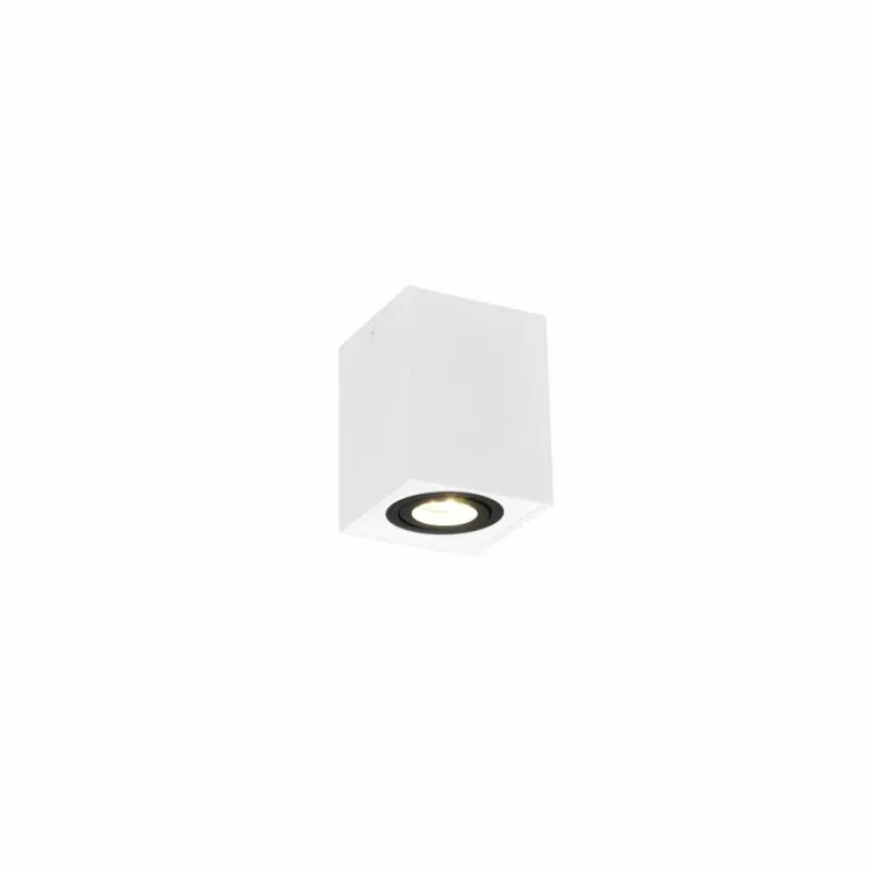 Luminaires Trio Plafonnier Trio Cookie Noir, Blanc, 1 lumière* Downlights