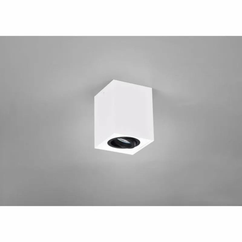 Luminaires Trio Plafonnier Trio Cookie Noir, Blanc, 1 lumière* Downlights