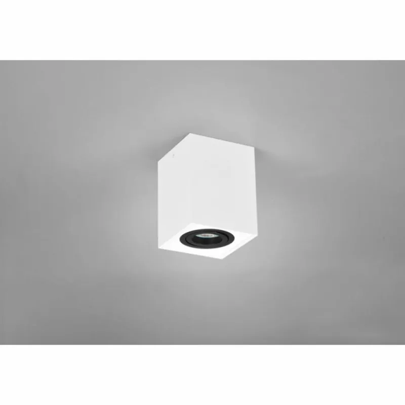 Luminaires Trio Plafonnier Trio Cookie Noir, Blanc, 1 lumière* Downlights